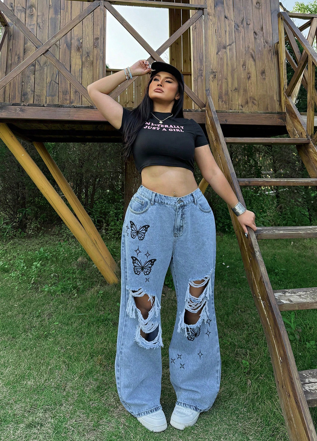 Джинси SHEIN - (365782217)