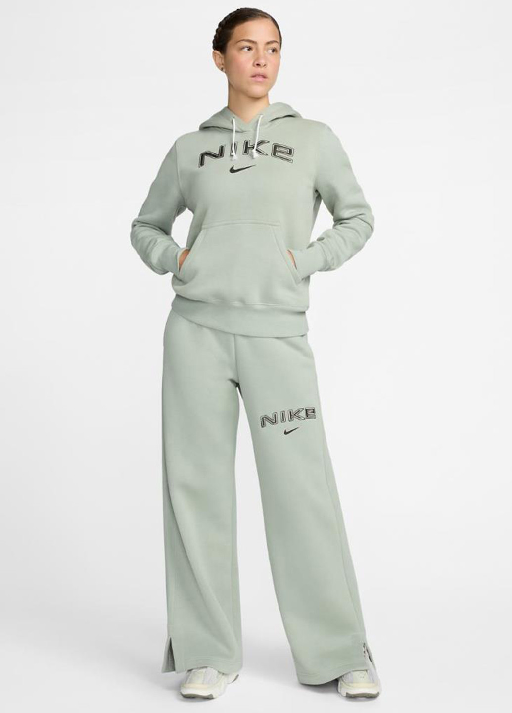 Худи HM9751-370 Nike W NSW PHNX FLC STD PO LOGO HDY (322021457)