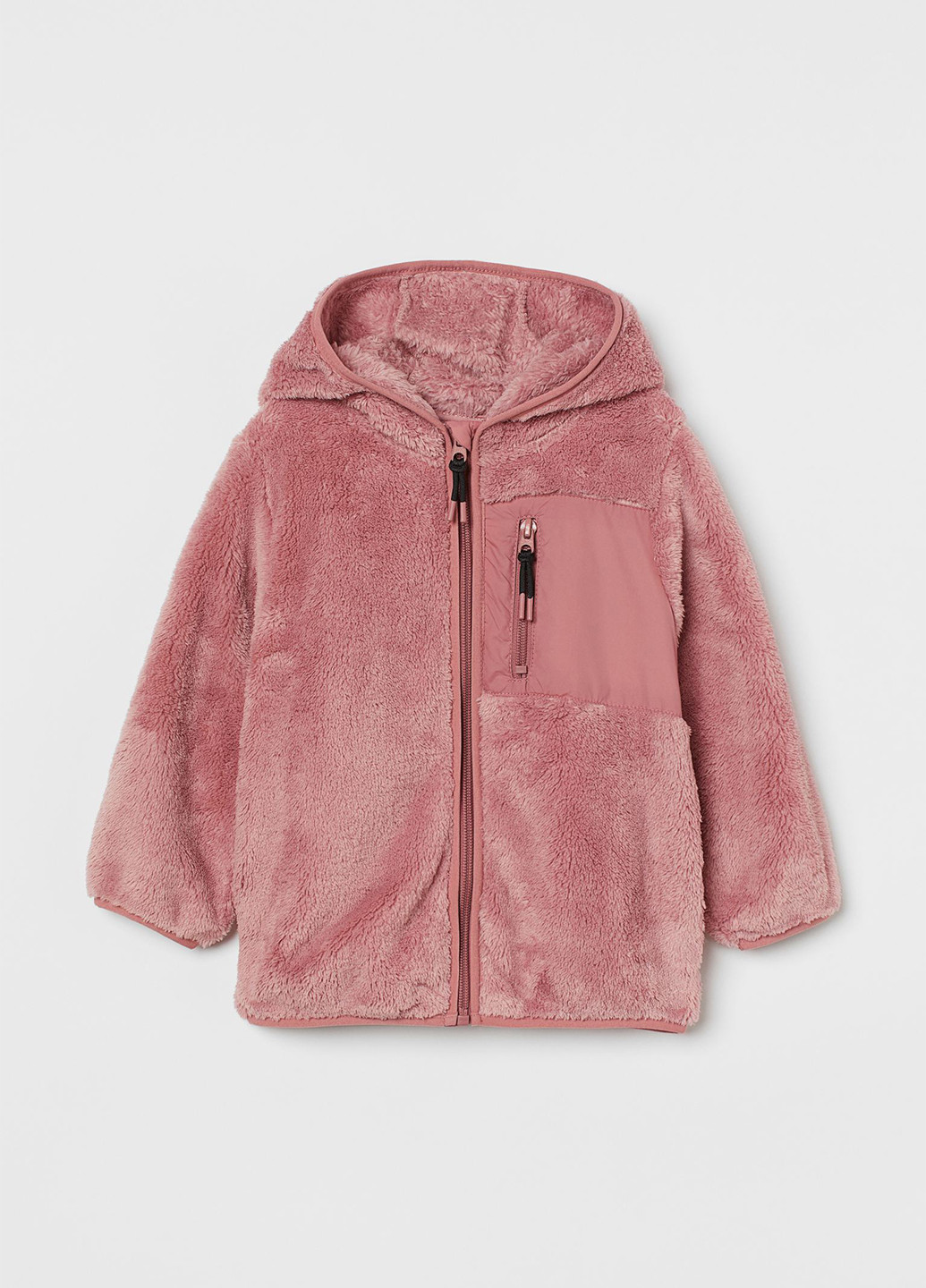 Рожево-коричнева демісезонна куртка H&M