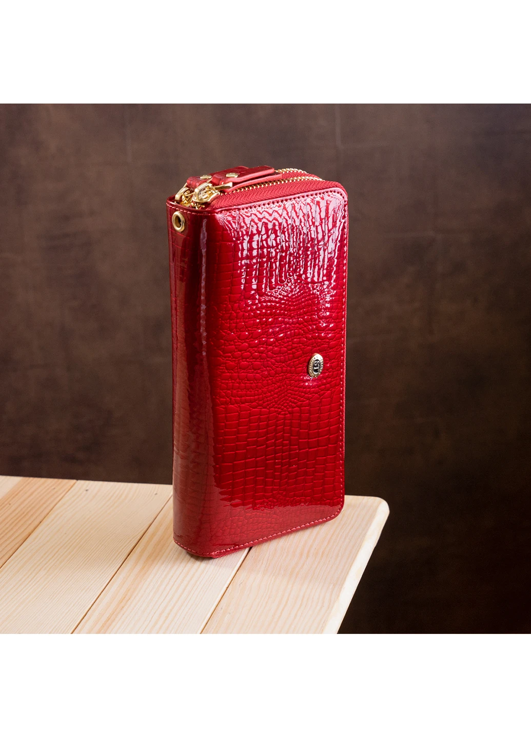 Жіночий шкіряний гаманець 19,5х10х4 см st leather (252128869)