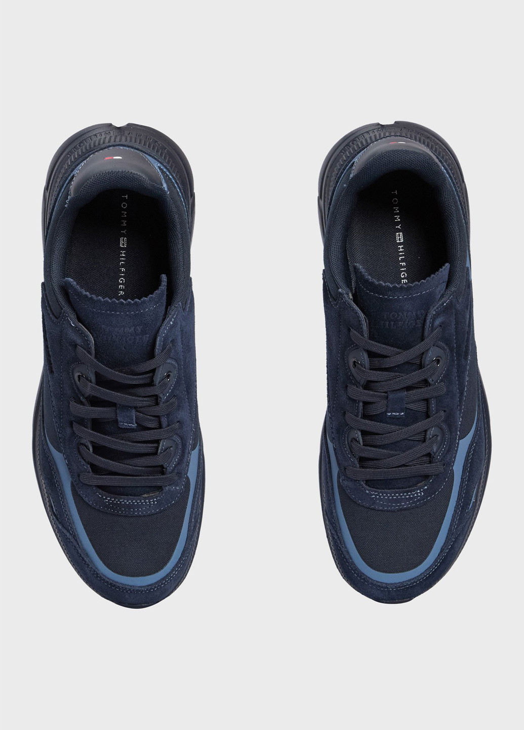 Синие всесезонные кроссовки Tommy Hilfiger