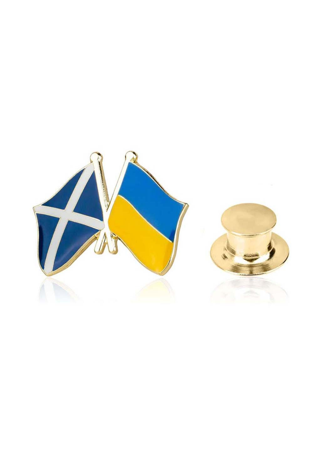 Значок Прапор Шотландія-Україна Broshe (254459954)