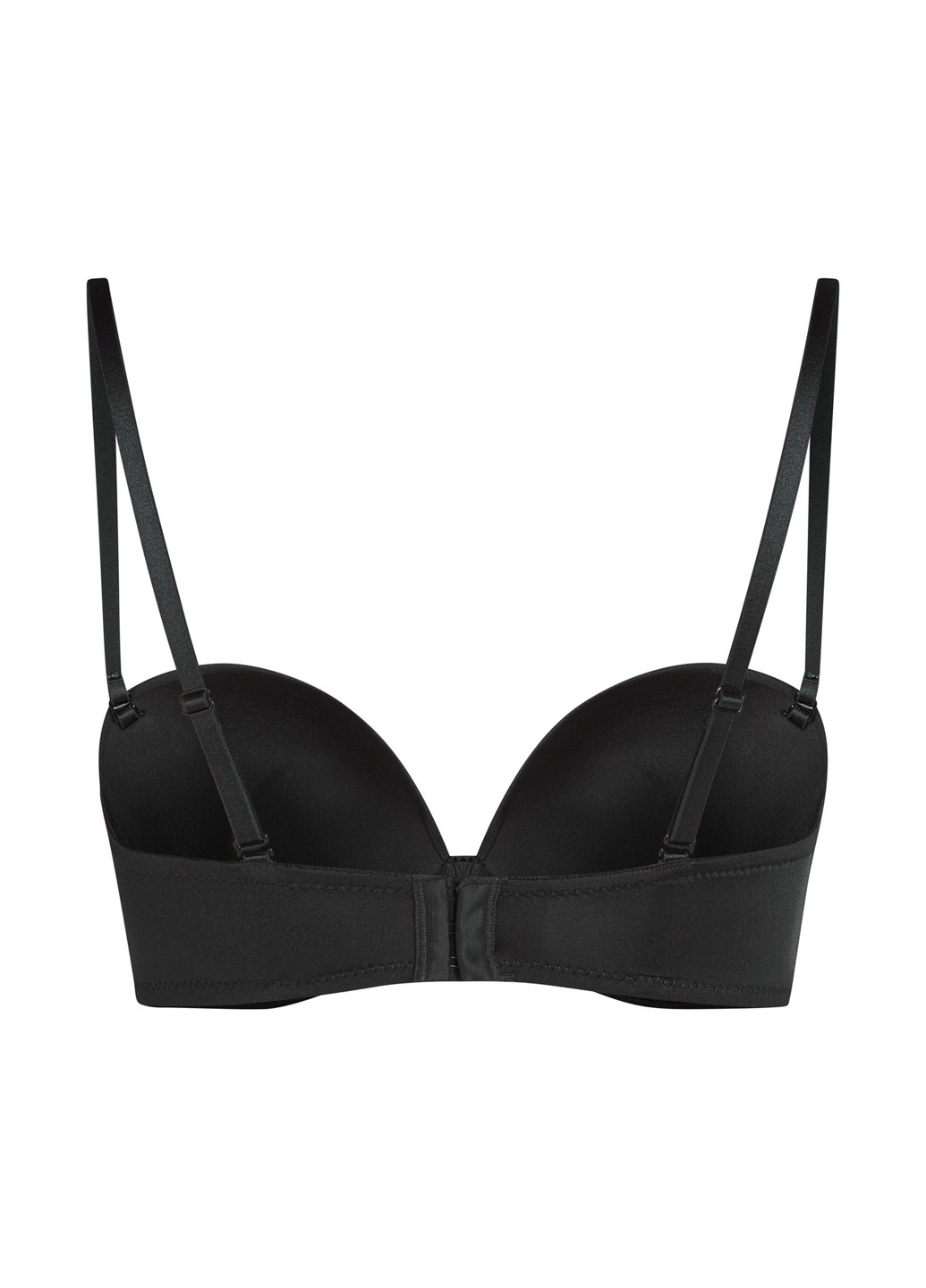 Чёрный балконет бюстгальтер Hunkemoller с косточками полиамид