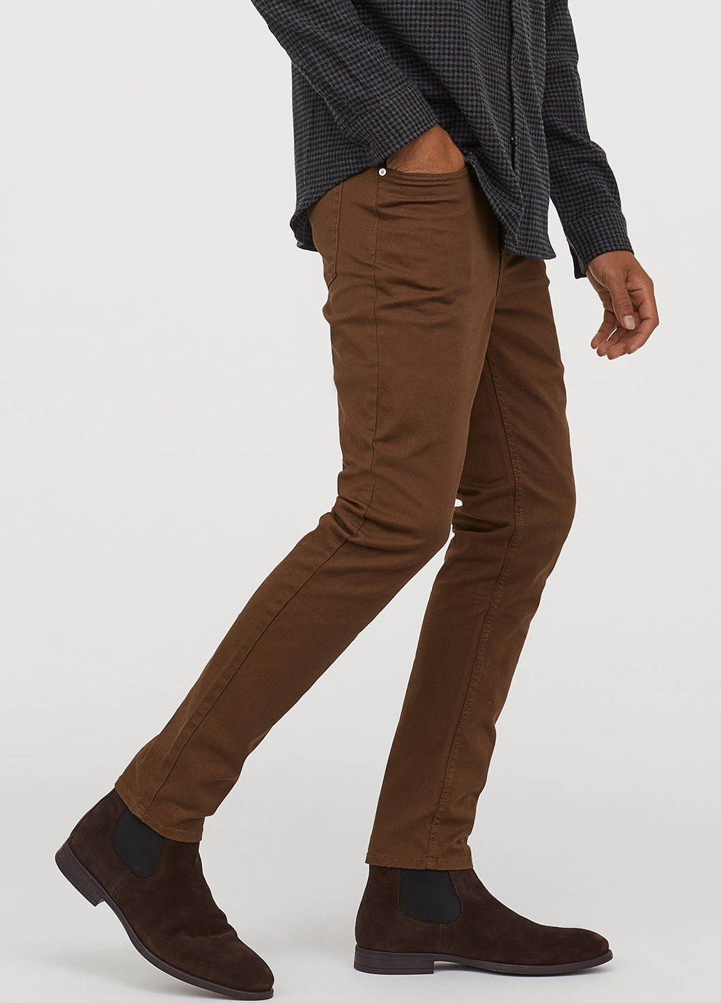 Джинси H&M коричневі джинсові