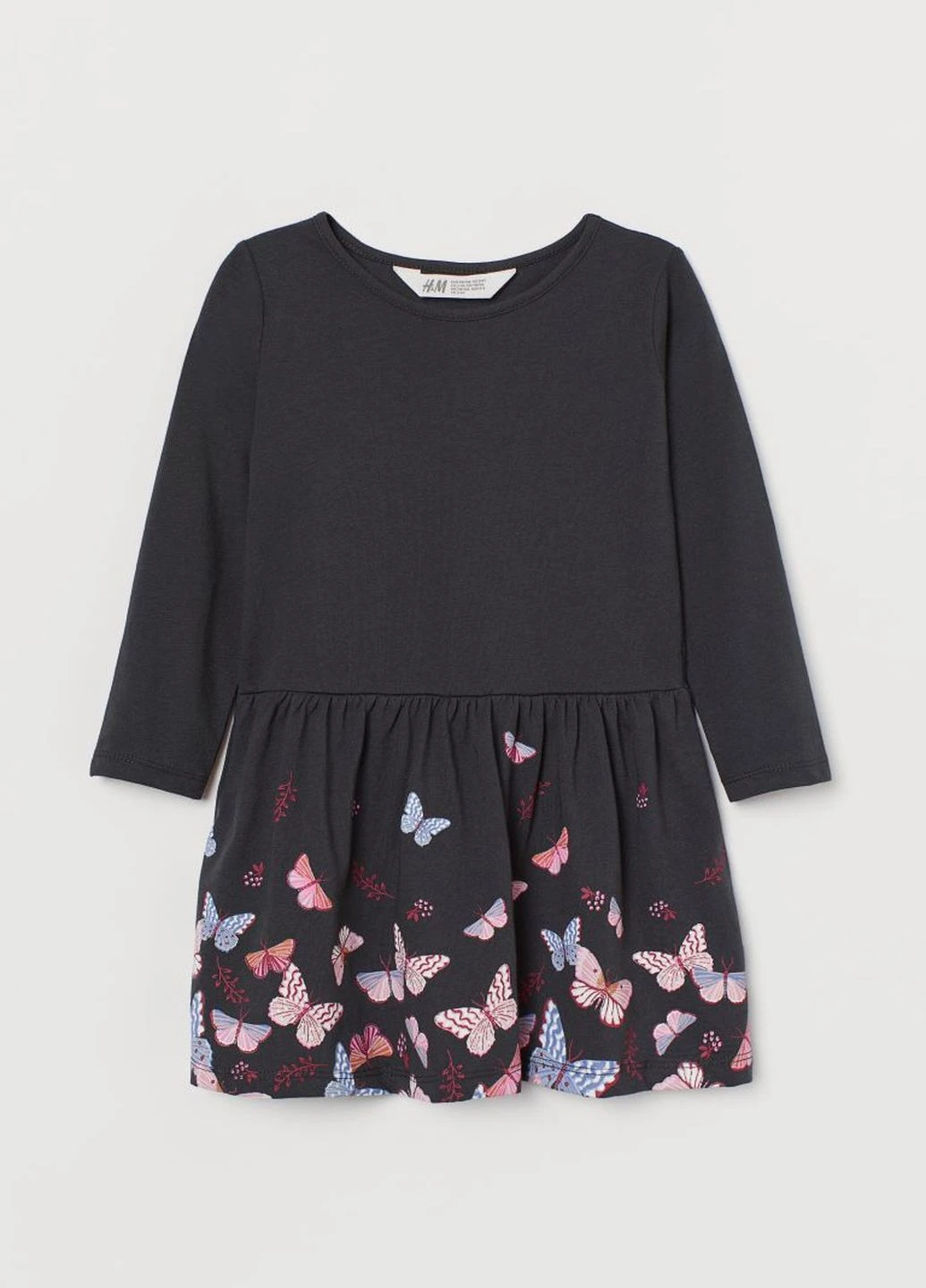Чёрное платье H&M (223578315)