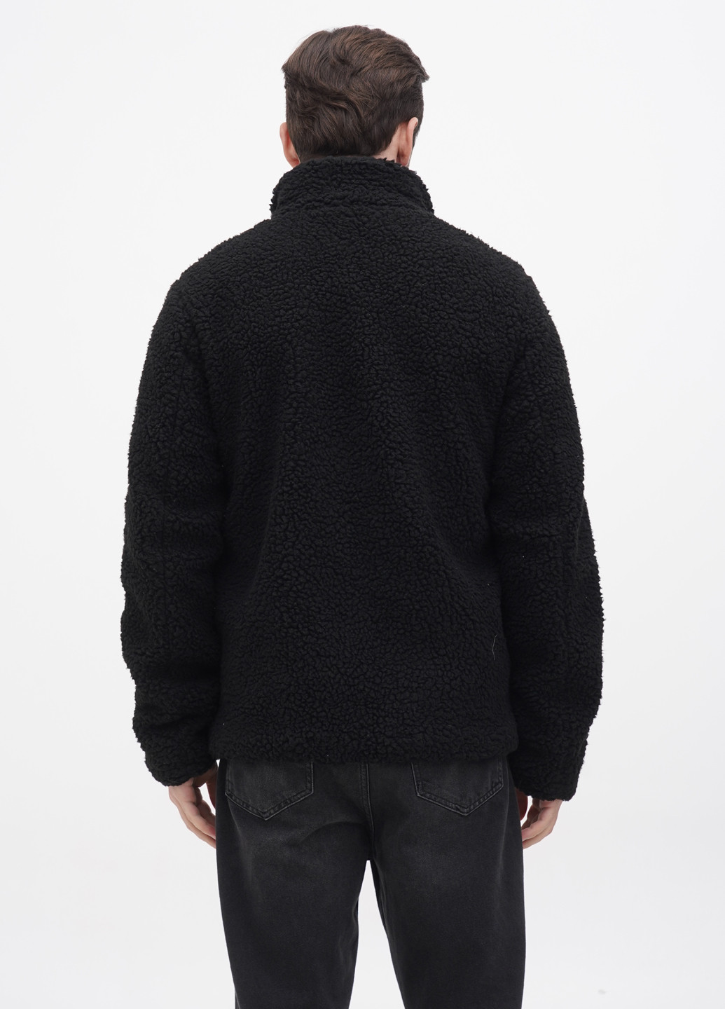 Чорна зимня куртка Boohoo