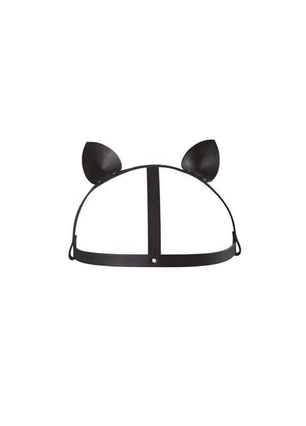 Маска кошечки MAZE - Cat Ears Headpiece Black, экокожа Bijoux Indiscrets (254734427)