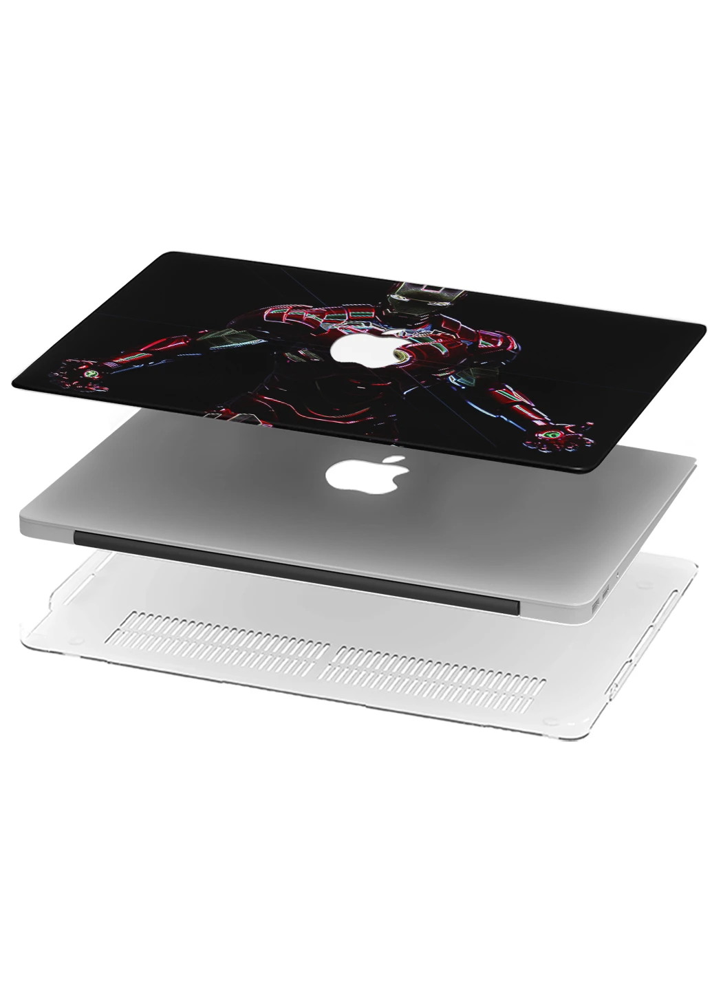 Чохол пластиковий для Apple MacBook Air 11 A1465 / A1370 Залізна людина (Iron Man) (6349-2115) MobiPrint (218505912)