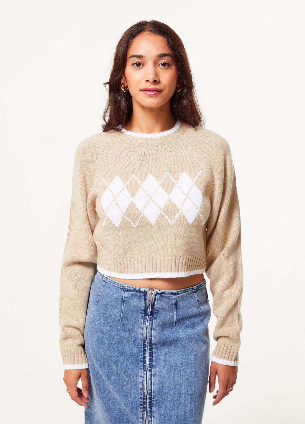 Світло-бежевий демісезонний джемпер джемпер Jennyfer