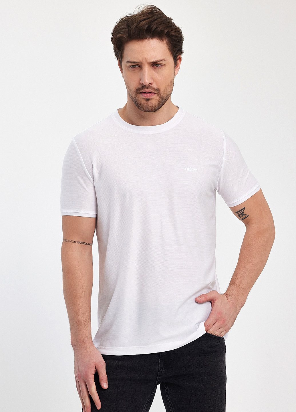Біла футболка Trend Collection