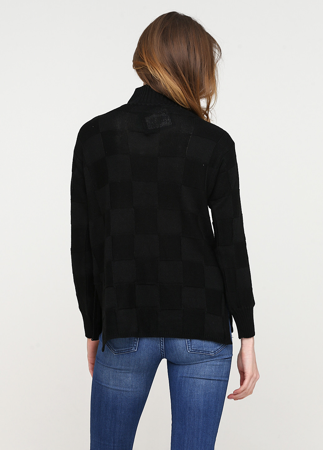 Черный демисезонный свитер Lauren Vidal