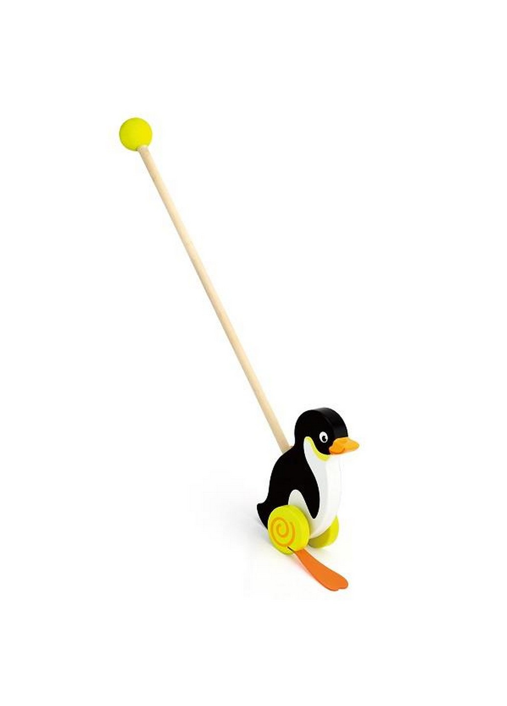Игрушка каталка Пингвин 56х15х8,3 см Viga Toys (228856784)