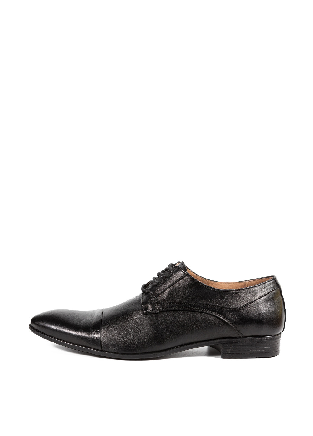 Черные классические туфли Flamanti на шнурках