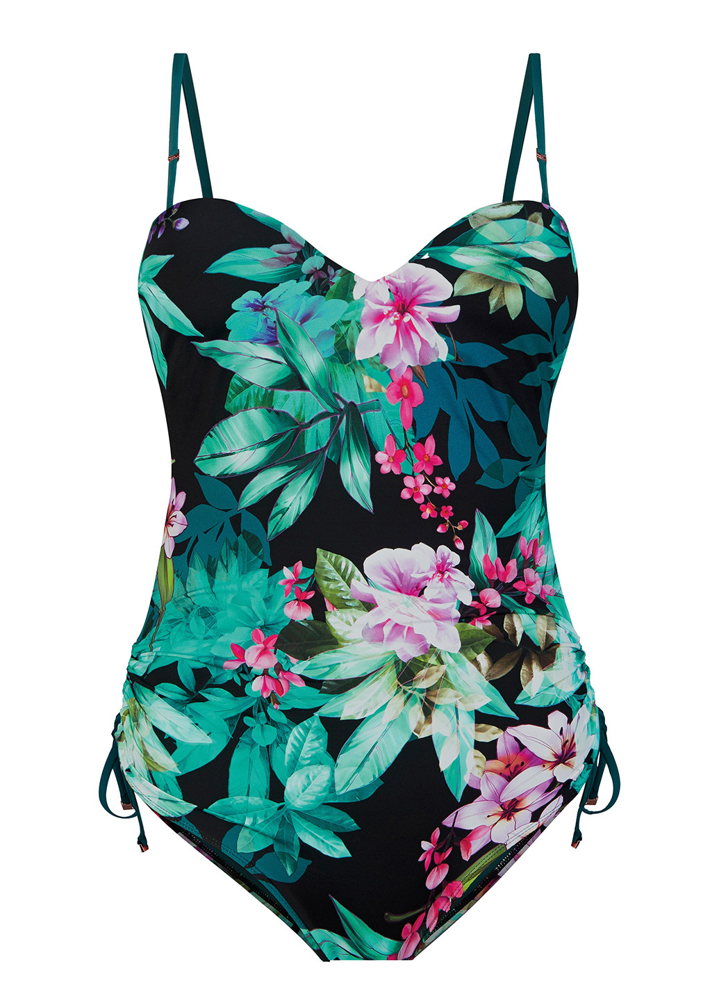 Черный летний купальник балконет Marc & André