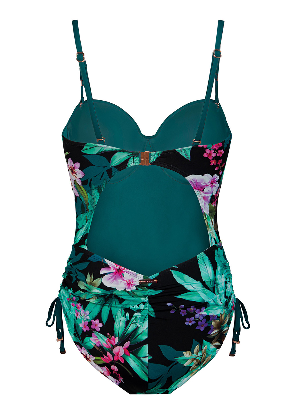 Черный летний купальник балконет Marc & André