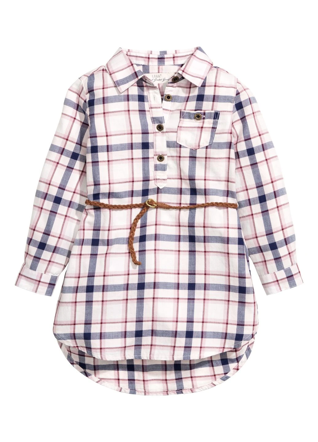 Белое платье H&M (194491683)