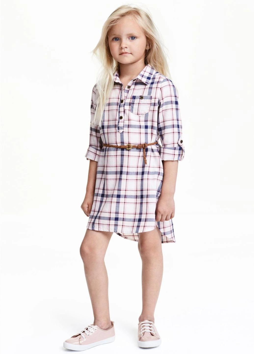 Белое платье H&M (194491683)