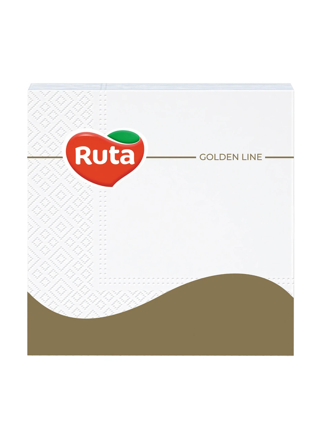 серветки 33х33 20л 3ш білі Ruta 4820023741638 (256019435)