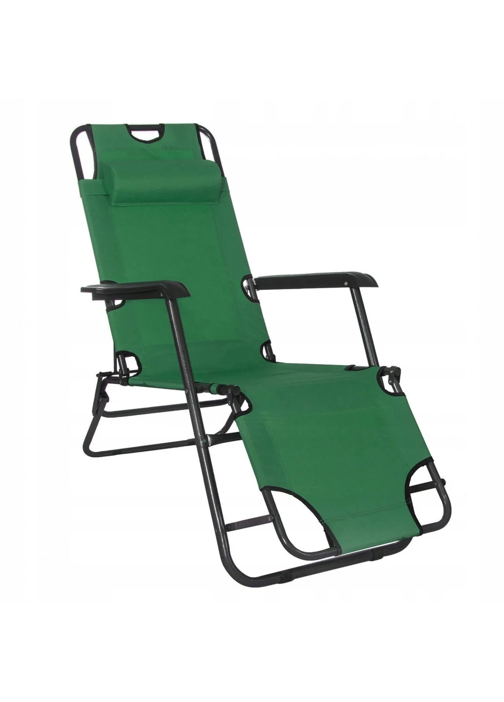 Шезлонг (крісло-лежак) для пляжу, тераси та саду Zero Gravity Springos GC0005 (245081635)