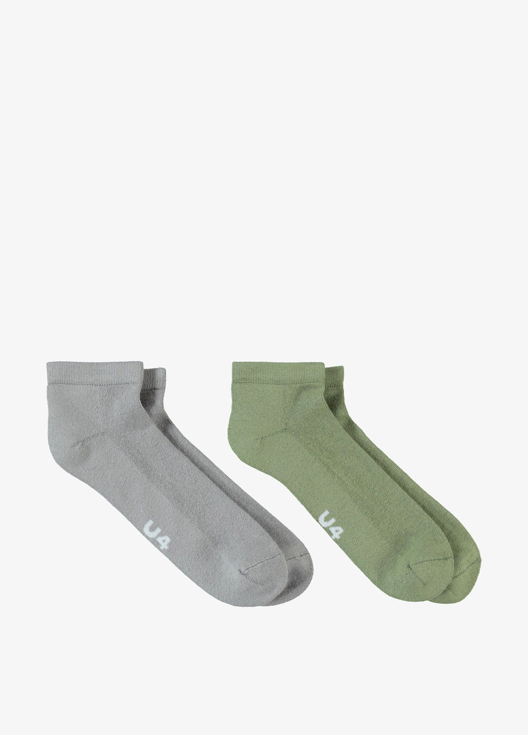 Комбинированные носки (2 пары) UNITED4 однотонные (329148666)
