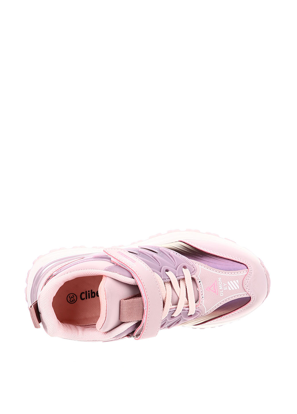 Розовые всесезон кроссовки Clibee