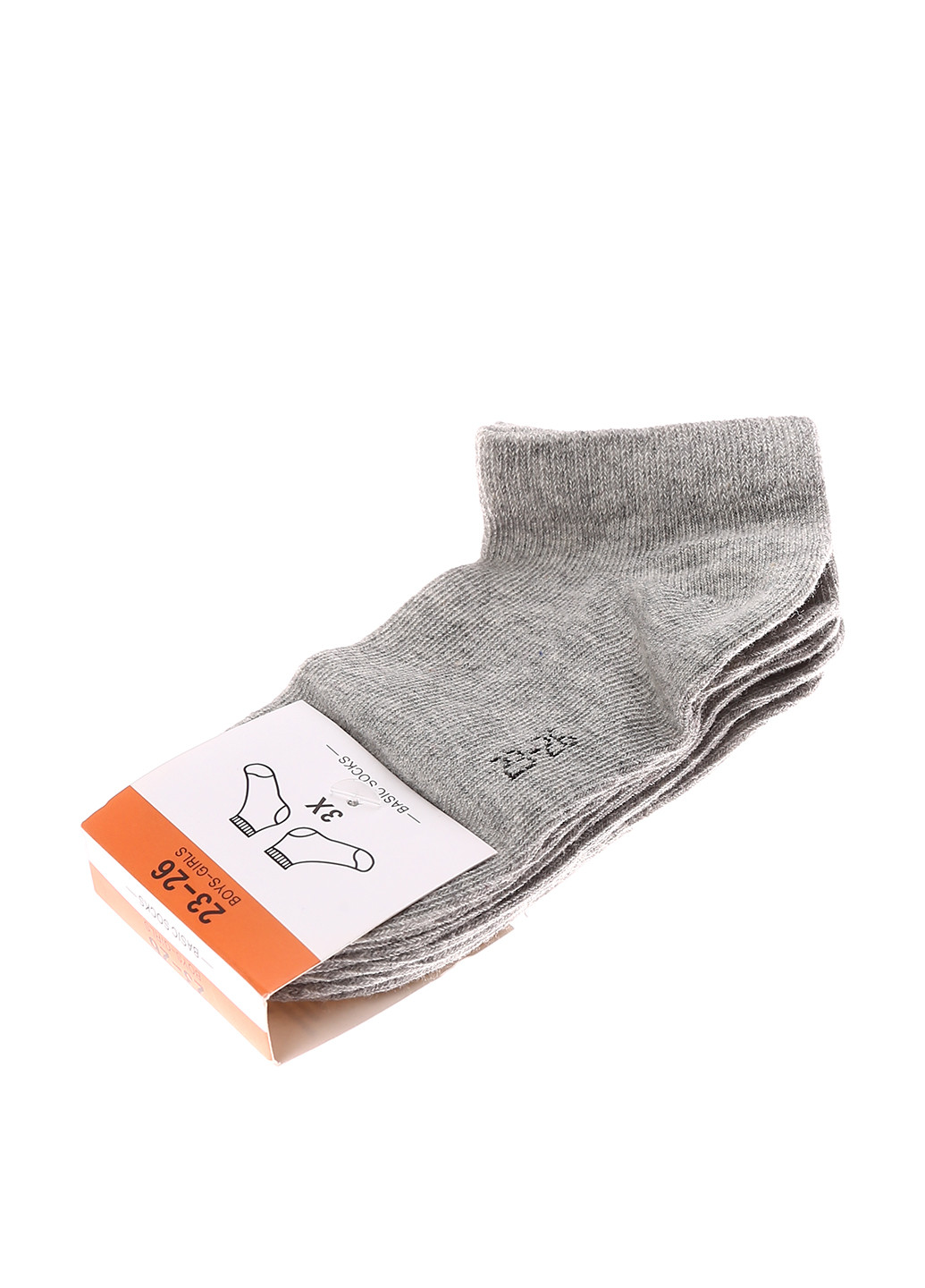 Носки (3 пары) Basic socks (105776567)