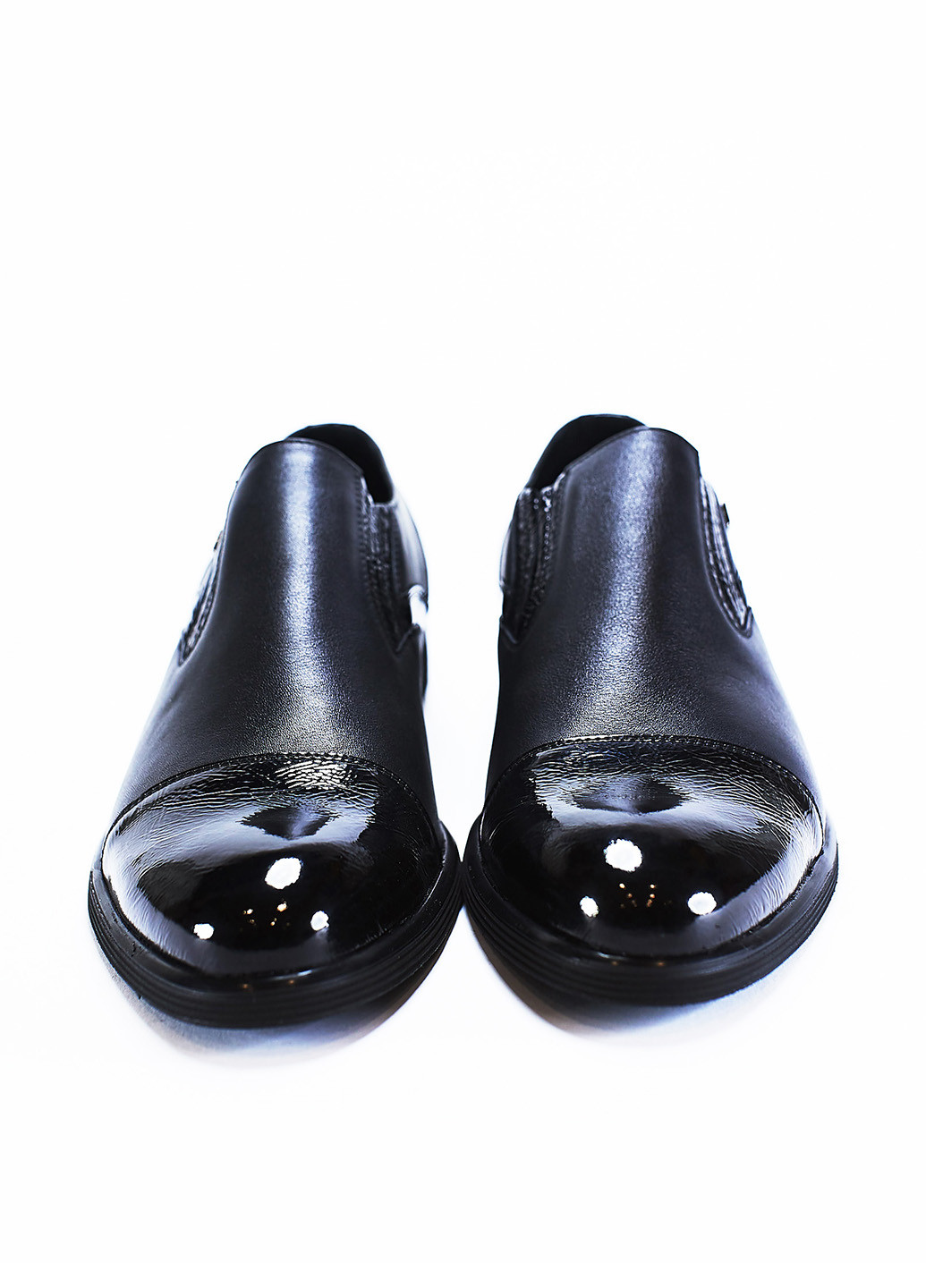 Черные классические туфли Mida на резинке