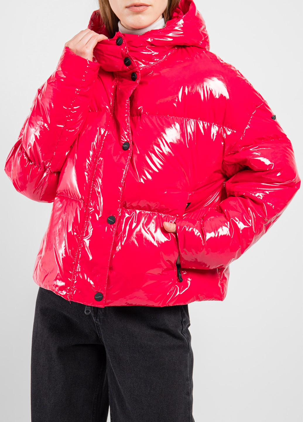 Рожевий зимній Пуховик аляска Refrigiwear