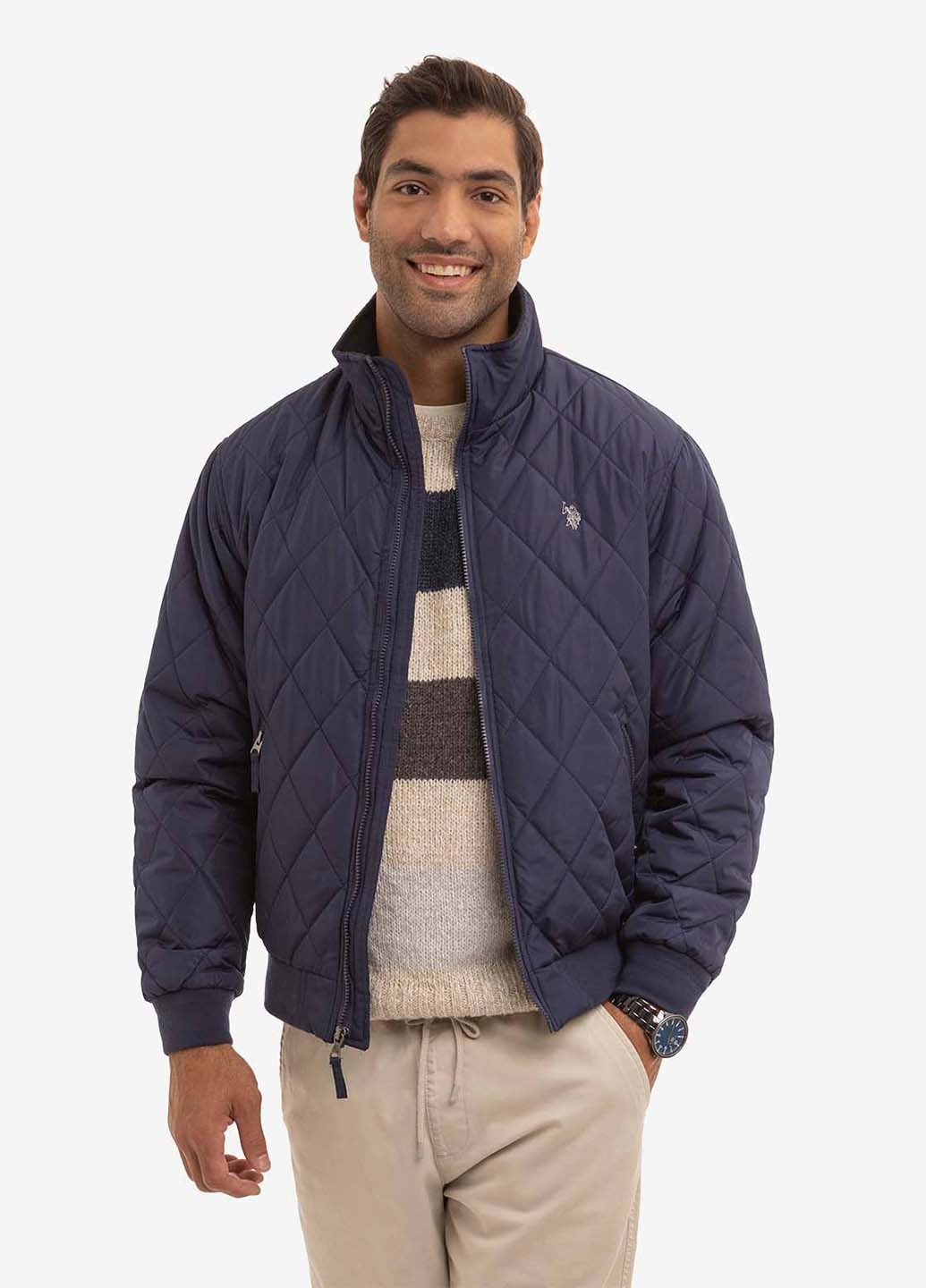 Синяя зимняя куртка U.S. Polo Assn.