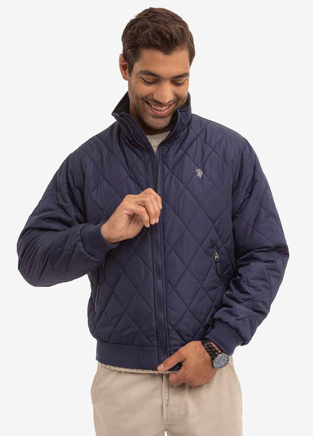 Синяя зимняя куртка U.S. Polo Assn.