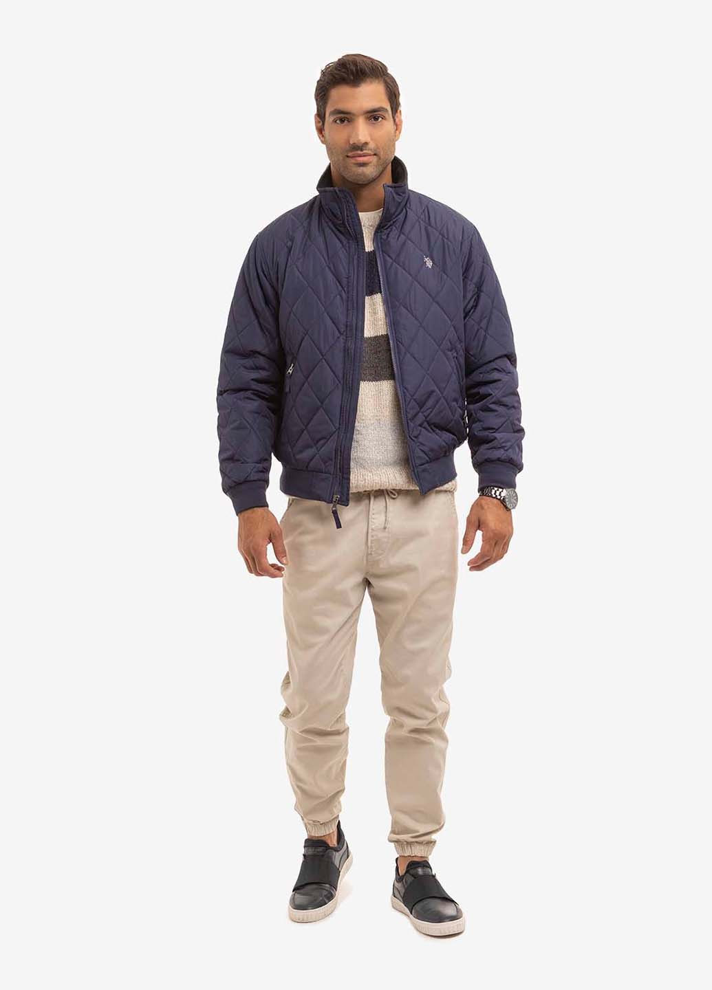 Синяя зимняя куртка U.S. Polo Assn.