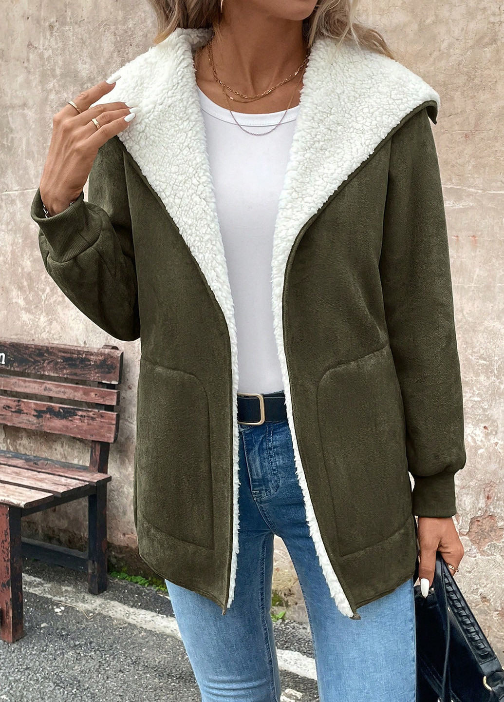 Дубленка SHEIN (343353533)