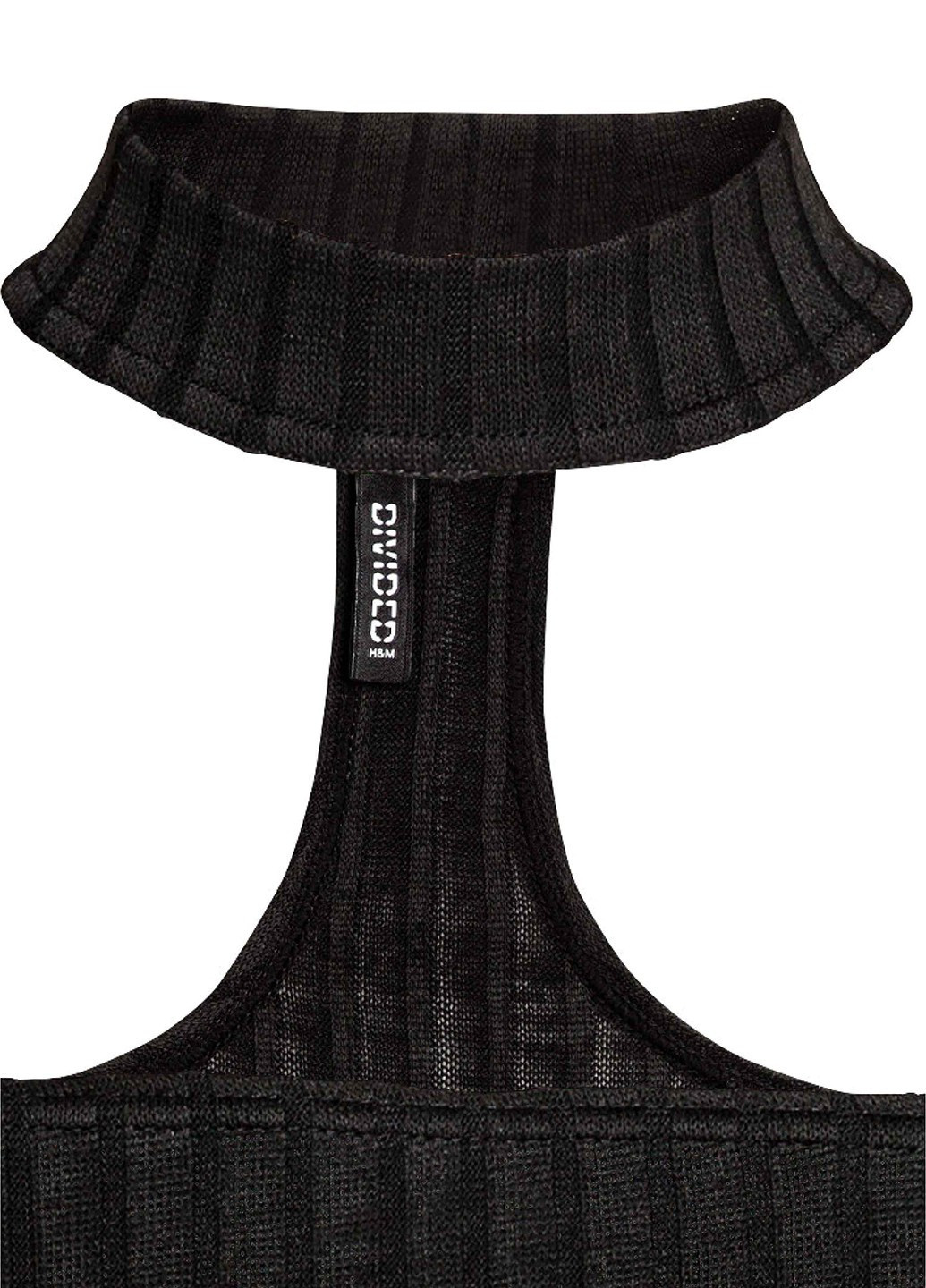 Черный демисезонный свитер H&M