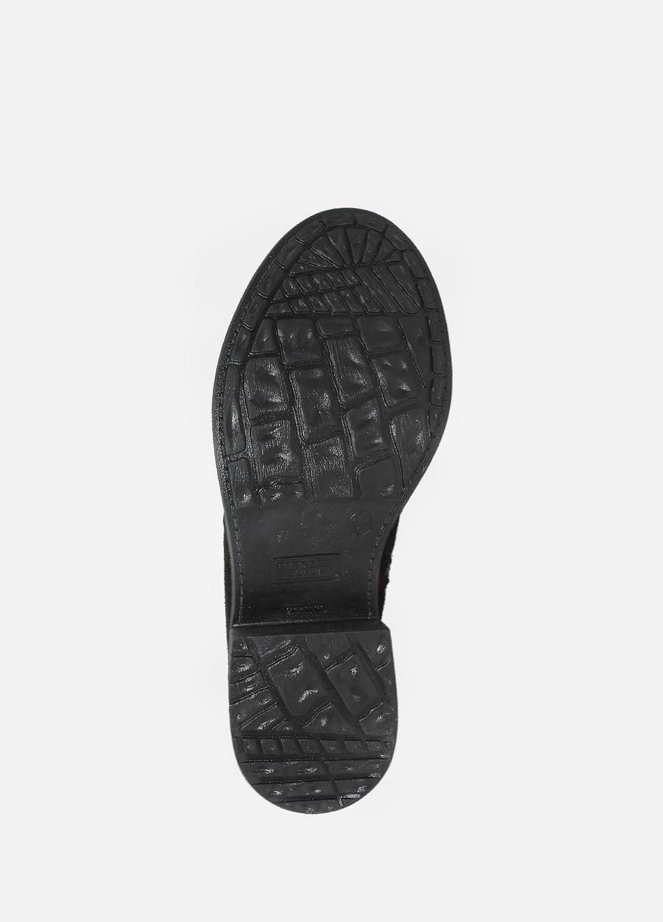 Зимние ботинки raj10-11 черный Azatti из натуральной замши