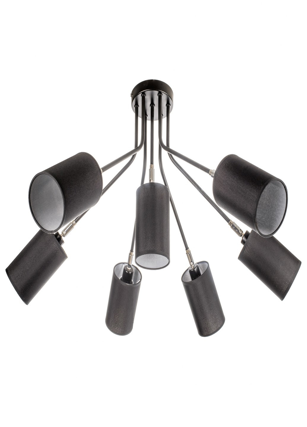 BL-549S/7 E14 BK+BK люстра Brille (185914276)