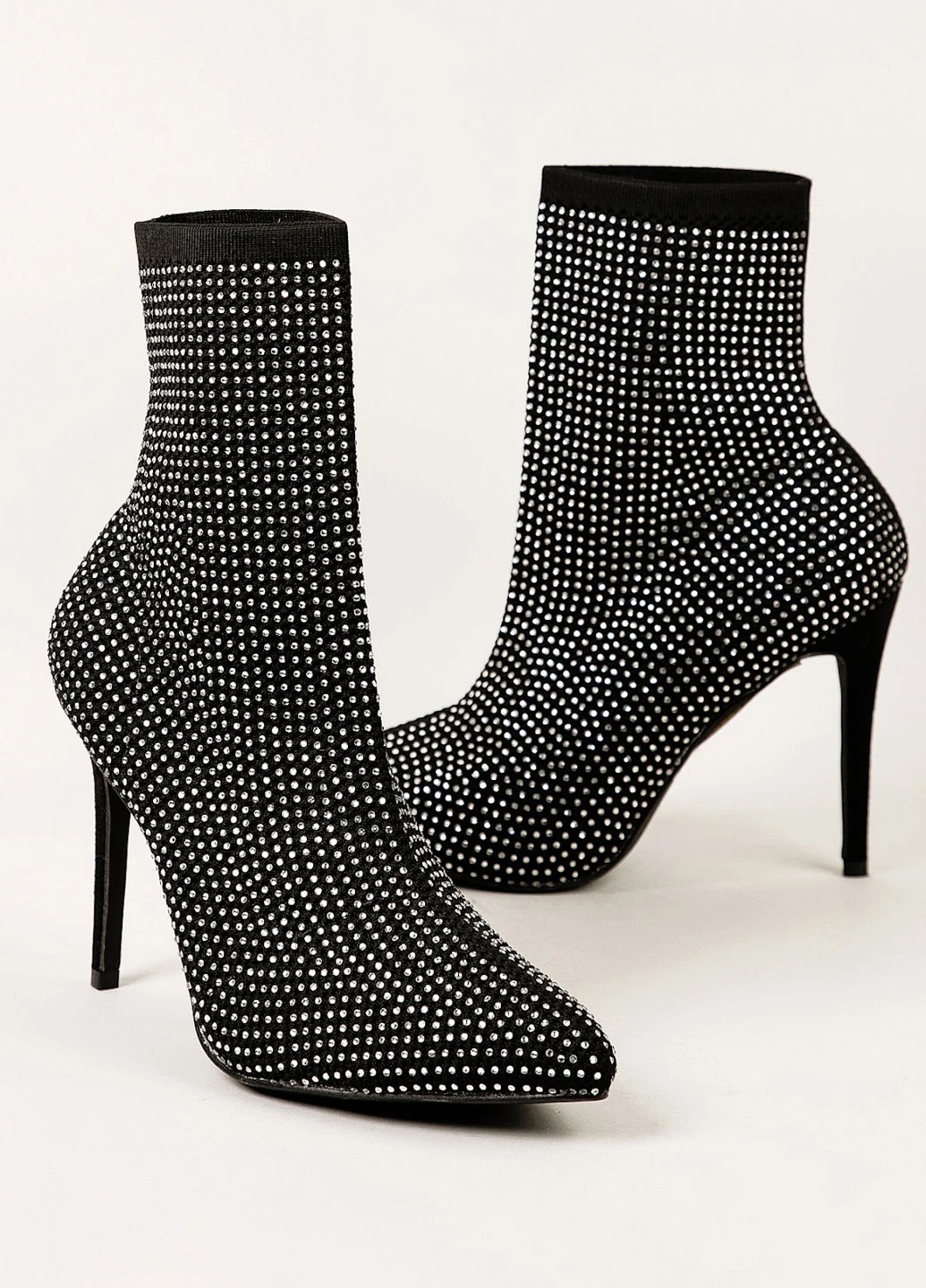 Чорні демісезонна ботильйони SHEIN