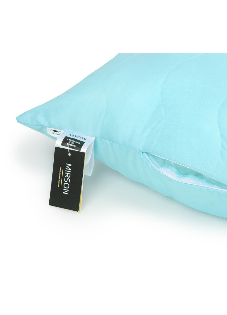 Ковдра Набір EcoSilk №1658 Eco Light Blue Ковдра 172х205+ подушка (2200002655040) Mirson (254078471)