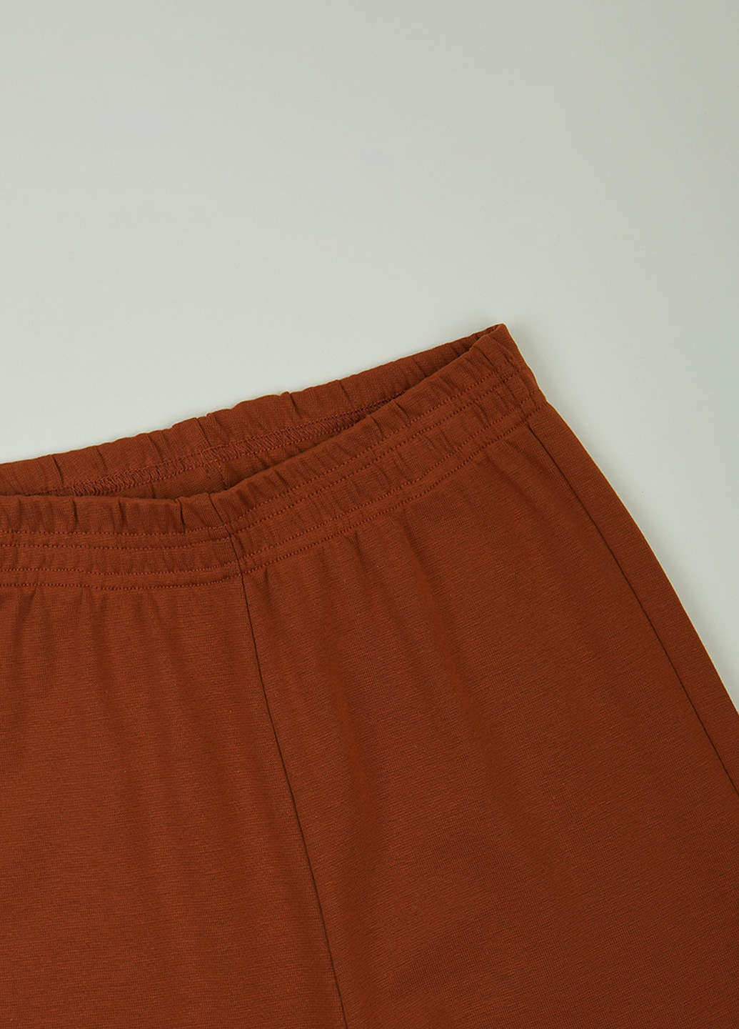 Коричневый летний комплект (топ, брюки) Garnamama