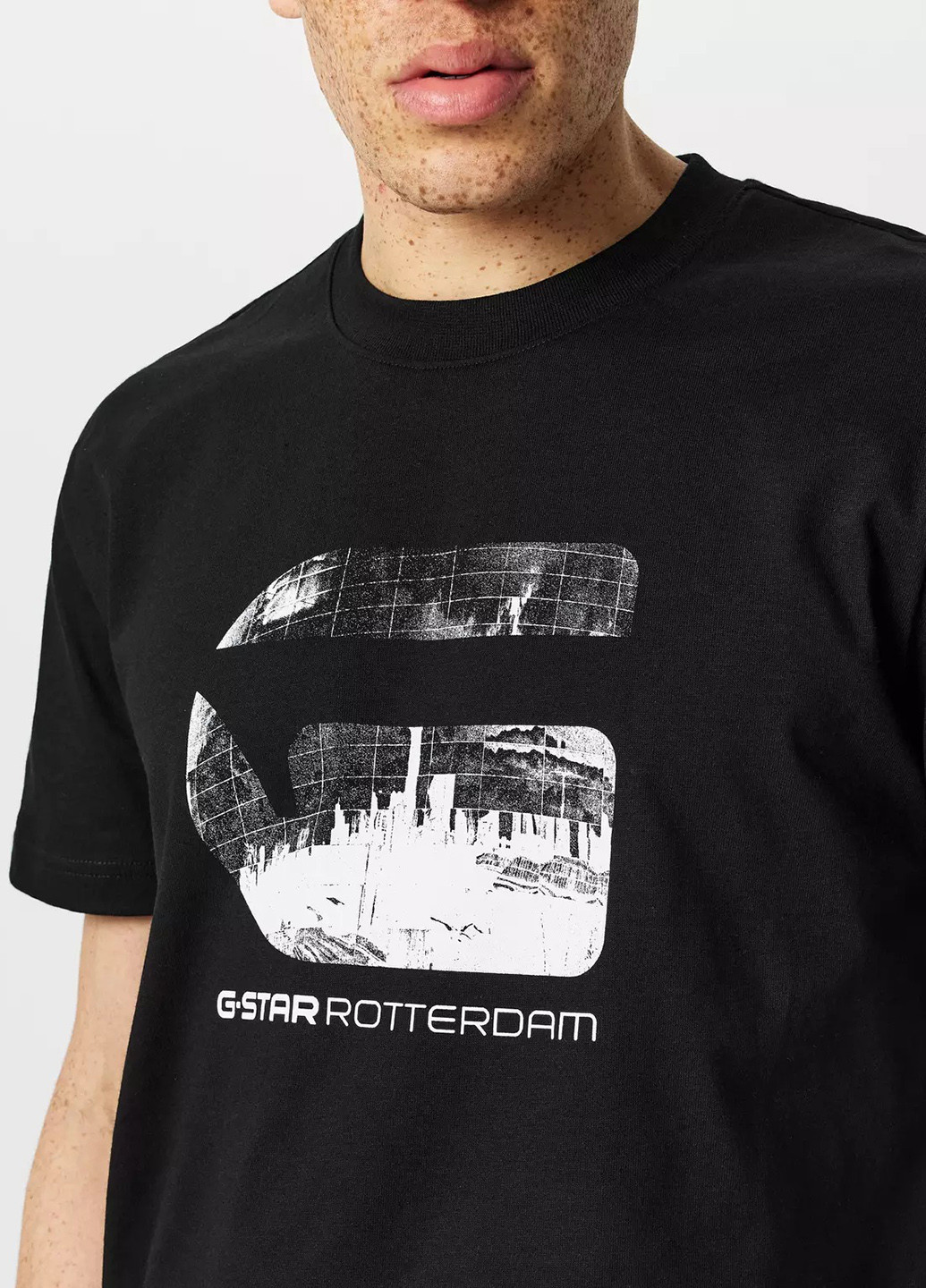 Черная футболка G-Star Raw