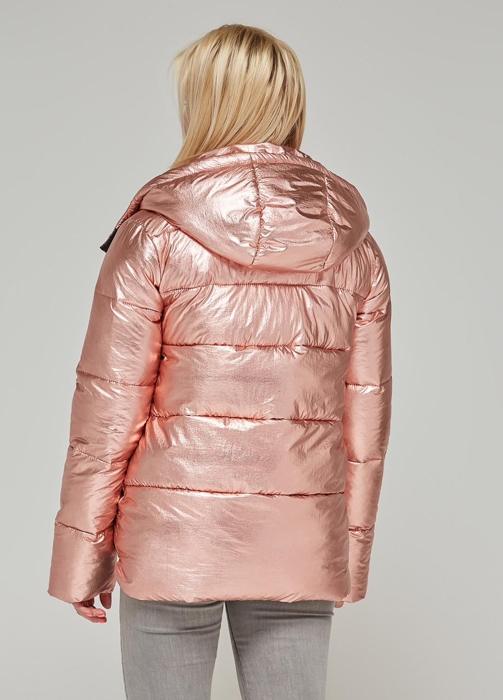 Розовая демисезонная куртка MN