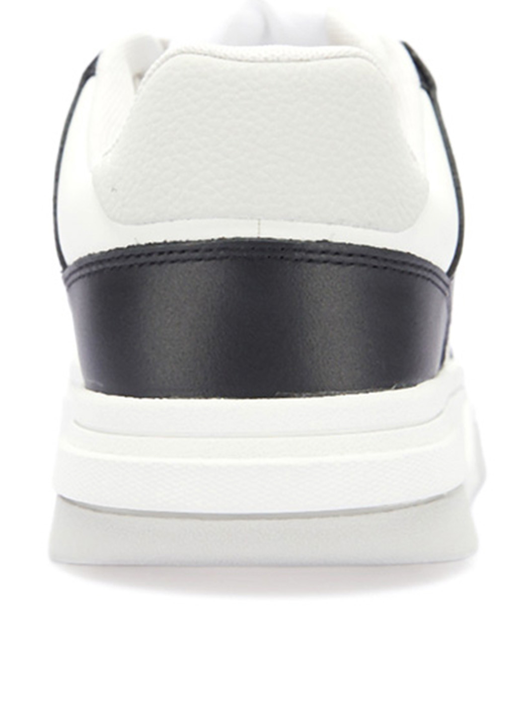 Черно-белые демисезонные кроссовки Tommy Hilfiger THE BROOKLYN LEATHER