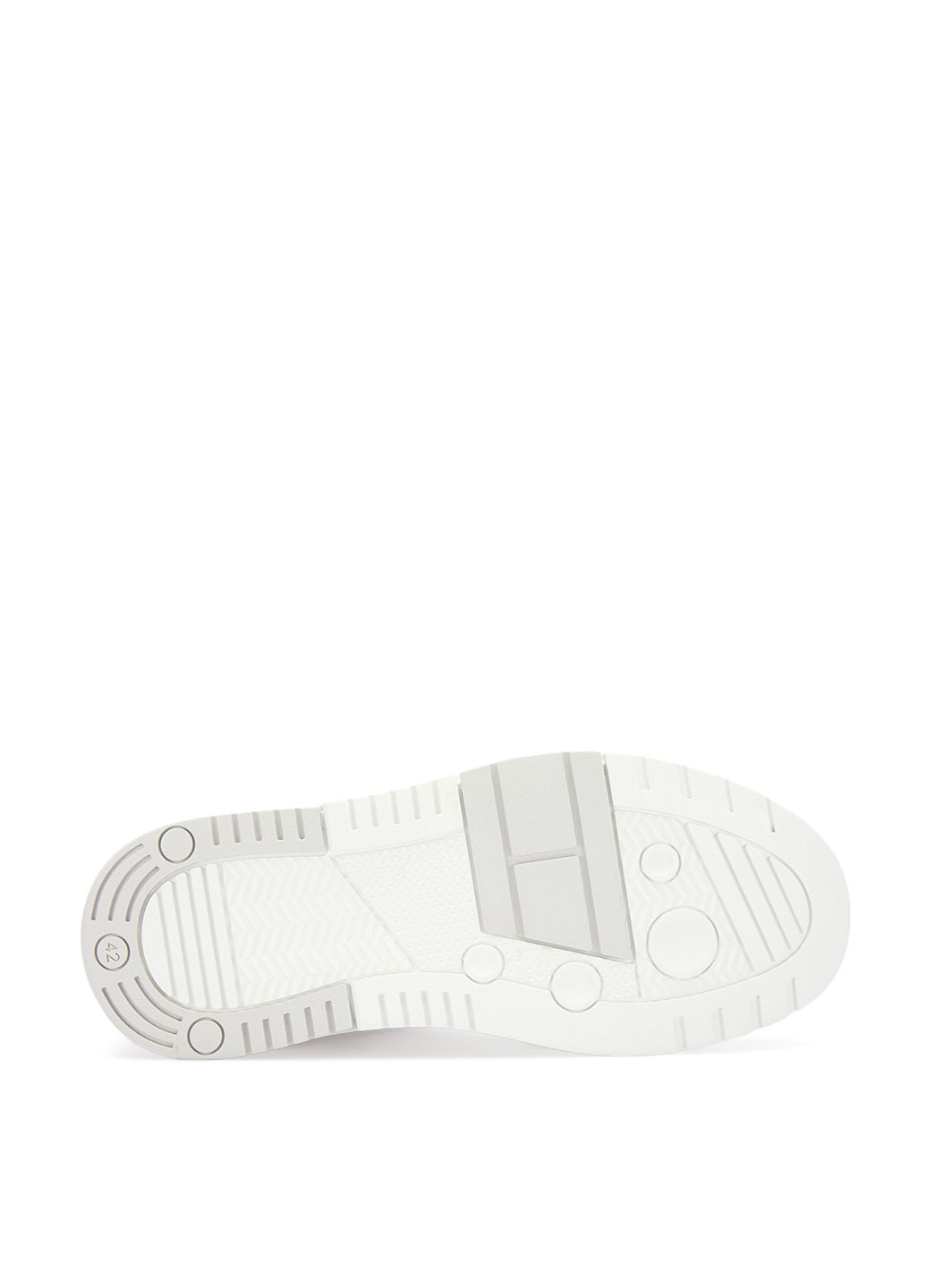 Черно-белые демисезонные кроссовки Tommy Hilfiger THE BROOKLYN LEATHER