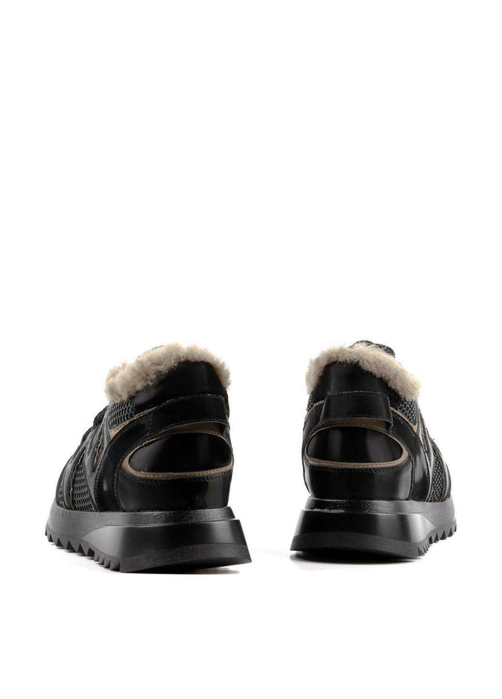 Чорні зимовий кросівки Le'BERDES