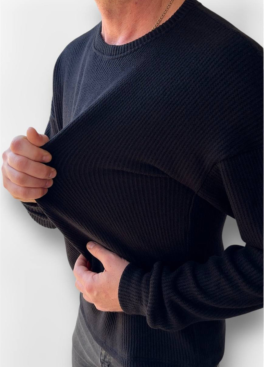 Чорний демісезонний джемпер джемпер No Brand