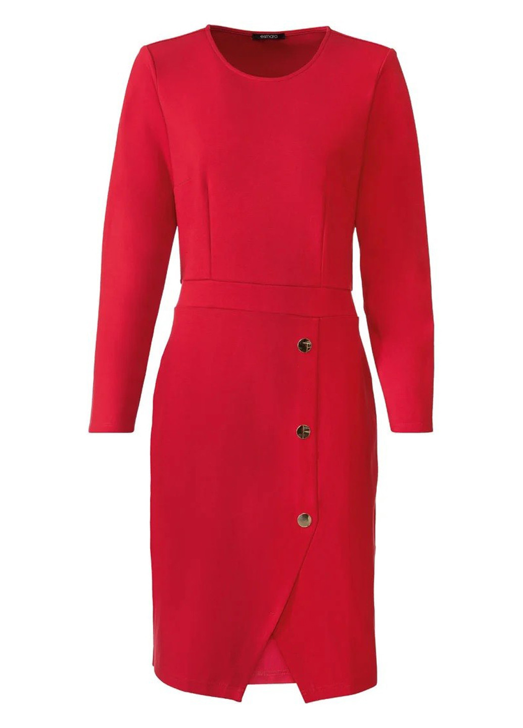 Червона кежуал сукня футляр Esmara однотонна