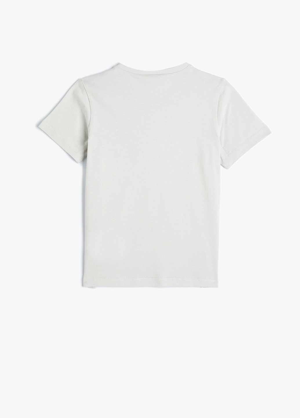 Світло-сіра літня футболка KOTON