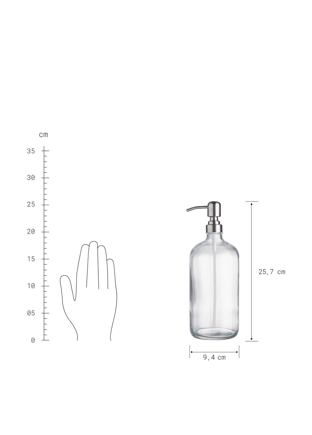 Дозатор для мыла, 1000 мл Butlers (301106252)