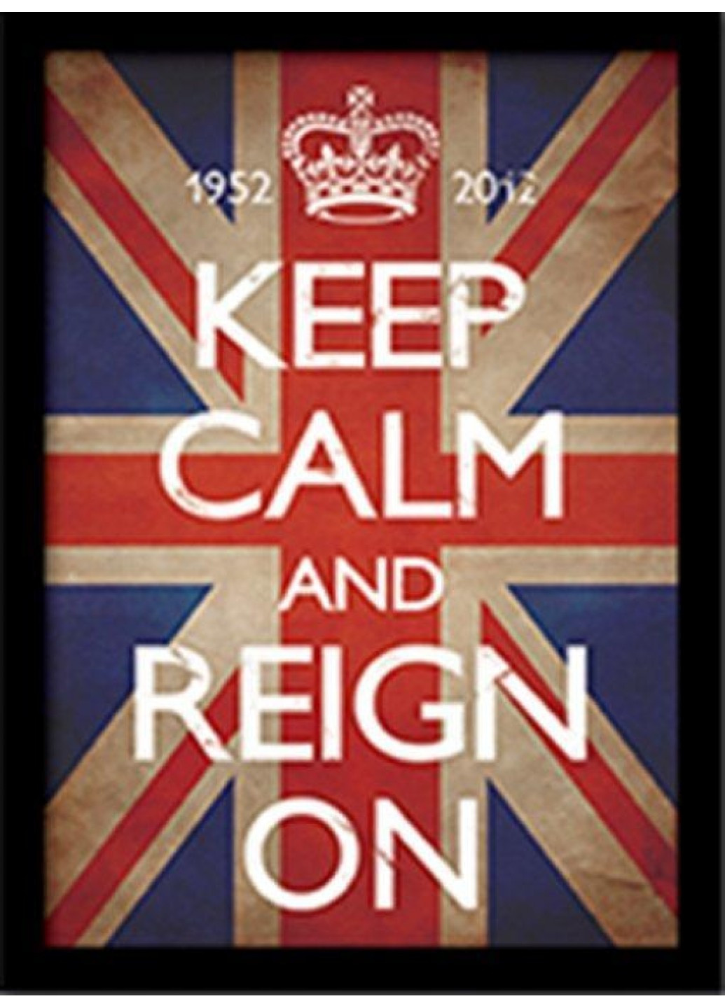 Постер в рам Keep Calm and Reign On 30 х 40 см Pyramid International (210895186)