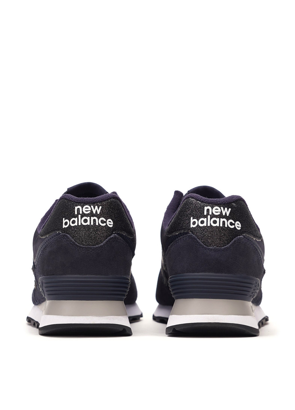 Темно-синие всесезонные кроссовки New Balance Model 574 GLITTER
