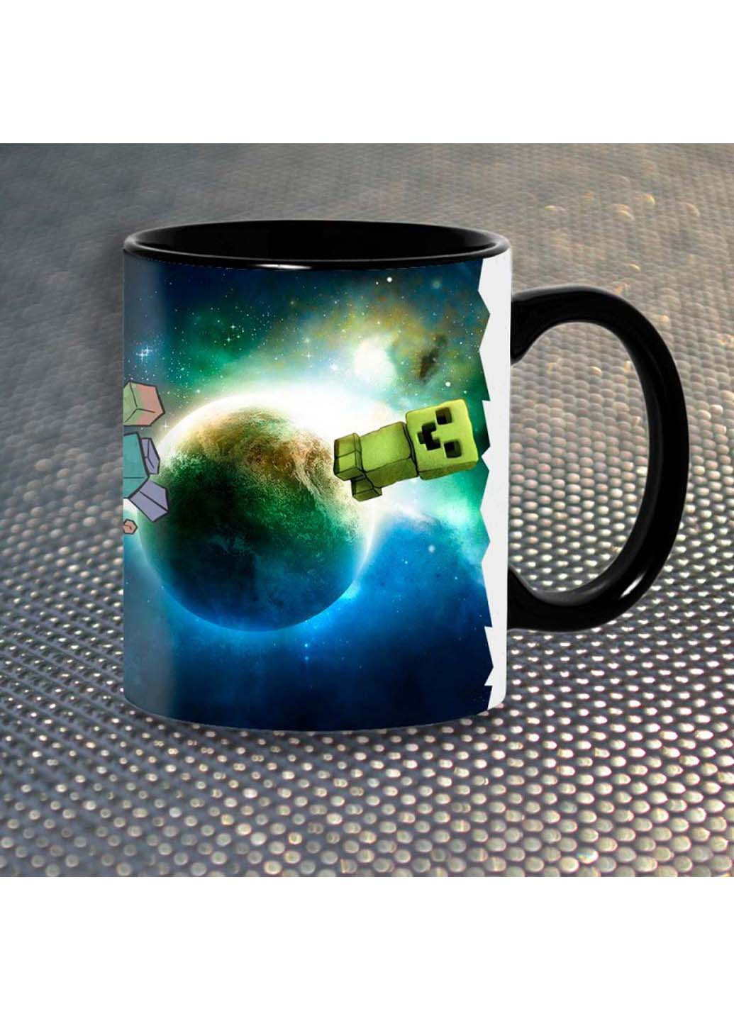 Чашка Fan Girl Крипер на Земле Майнкрафт Minecraft New 330 мл (254914583)